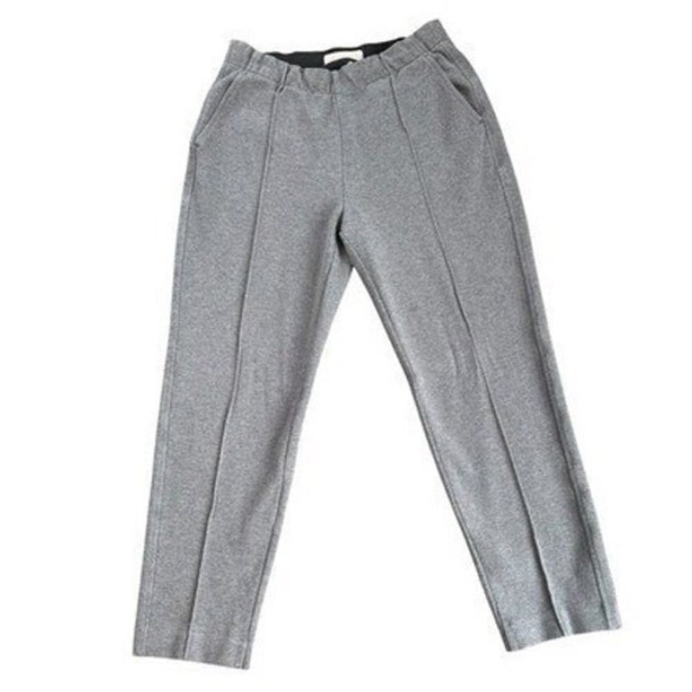 Everlane Dream Pant Small Gray Ponte Pull On Stretch Ankle Pants